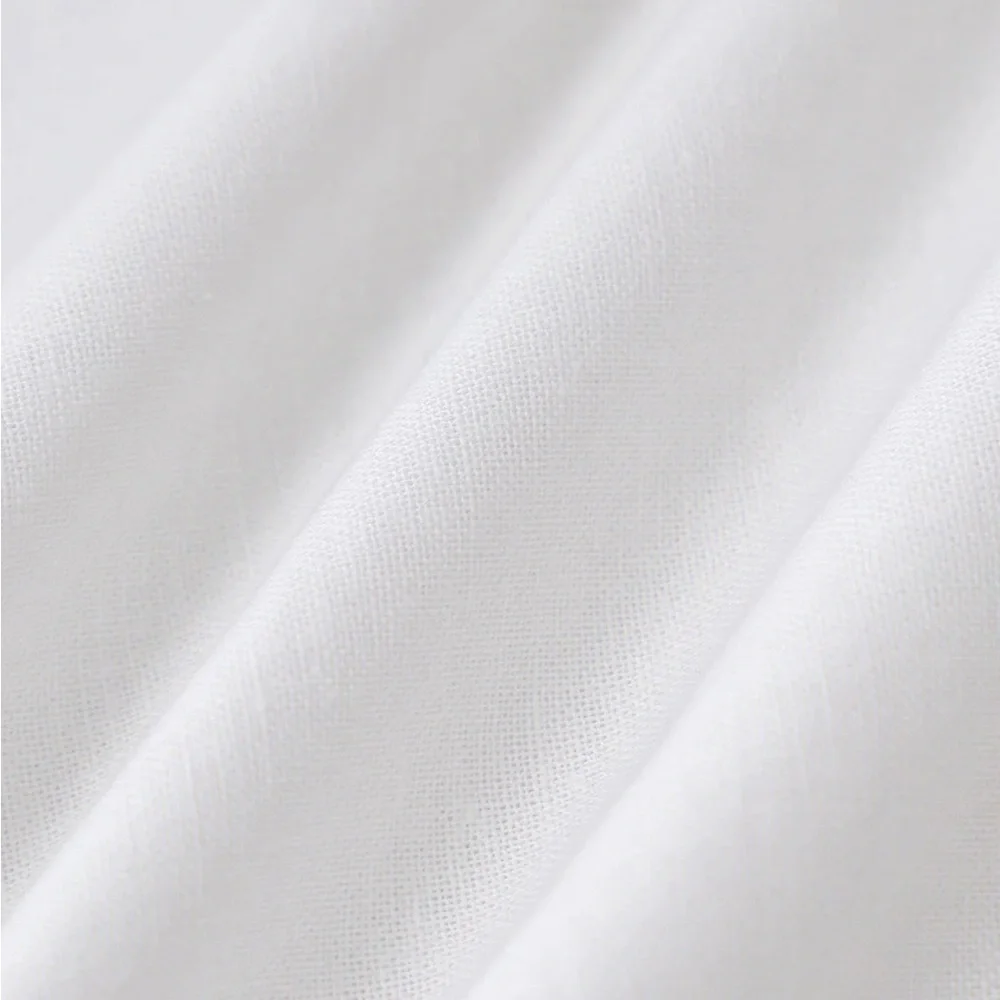 Rihoas White Square Neck Button Lace Blouse - Picture 8 of 9
